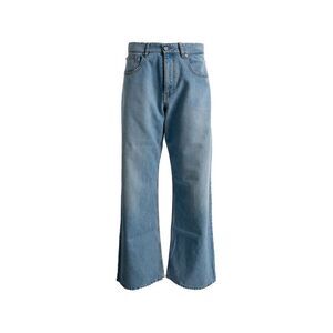 Erl Blue Denim - Wide-Leg Jeans Men